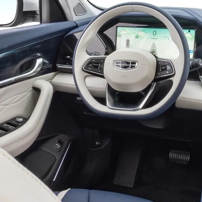 2023年 ブルー・ジーリー・シンギュエ・L 燃料車 2.0t 4WD 旗艦機 ジーリー・モンジャロ SUV ロシア向け