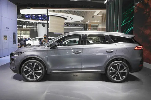 使用寿命 ≤1年 バイド・タン EV 2023 旗艦車 グレー/ブルー/ホワイト 電動車 7席