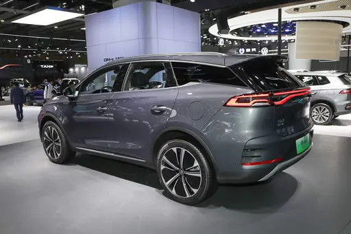 体験車 SUV バイド 電動車 タン 中古車 バイド ハン・ユアン・プラス ソング・プラス 中古車