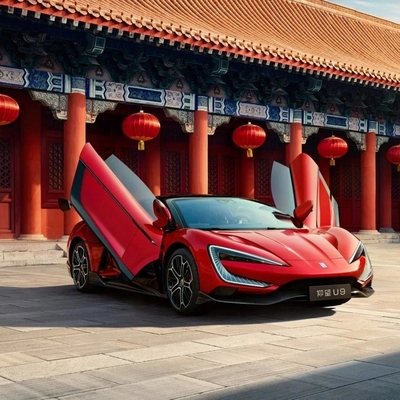 高速電動EV 2024 バイド・ヤングワングU9 純エネルギー 後ろ掛け多リンク