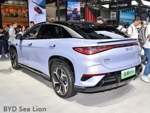 80.64kWh ブレイド バッテリー 2024 BYD Sea Lion 07EV SUV 状態と 0.42h 充電時間