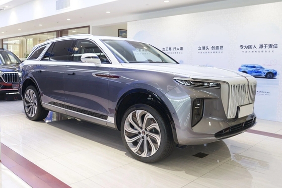 ホンチE-HS9 2022 電動EVカー 460km 7 レッドテストドライブ 電磁ブレーキシステム